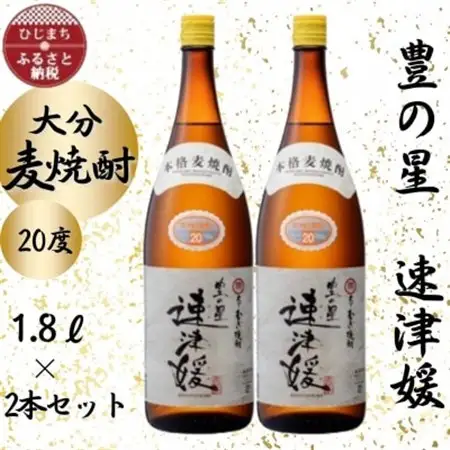 大分むぎ焼酎　二階堂速津媛20度(1800ml)2本セット_大分むぎ焼酎 二階堂 麦焼酎 焼酎 酒 酒セット 焼酎セット  まとめ買い_【1455053】