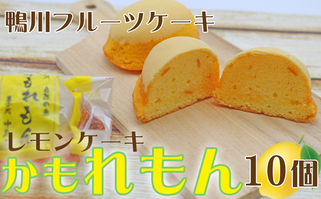 【中島屋菓子店】レモンケーキ「かもれもん」 10個入り [0010-0311]