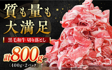 黒毛和牛 切り落とし 800g / 牛肉切り落とし [IAX039]