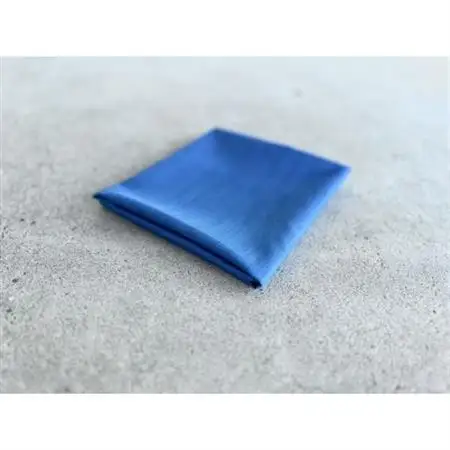 軽やかストライプ藍染めハンカチ_装飾品・工芸品  服飾小物 _【1455853】