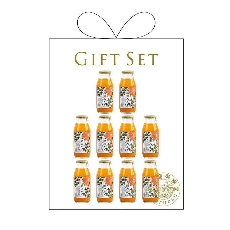 ギフトセット１８０ｍｌ１０本入り 小田原産江之浦みかん１００％ストレートジュース１８０ml１０本 【みかんジュース みかんジュース 神奈川県 小田原市 】