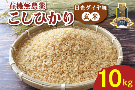 [数量限定／令和7年度米] こしひかり《日光ダイヤ舞／玄米10kg》 [0935]