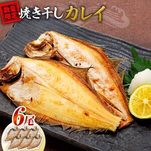 数量限定 焼いときました！（レンチン）食べやすく 処理済み 焼き 干しカレイ ６尾