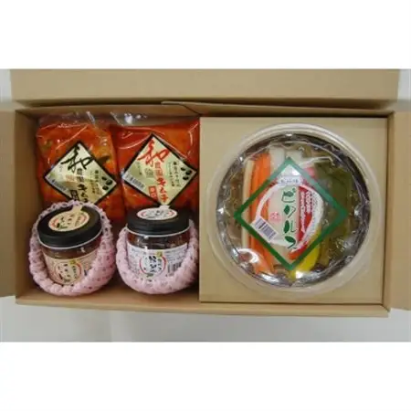 【熨斗付き】ふるさと農園キムチ(加工品7品セット)_惣菜・加工品 キムチ 漬物   惣菜・加工品  漬物 _【配送不可地域：離島】【1221909】
