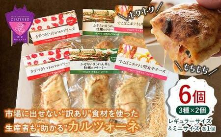 ピザ つつんでたすカルツォーネ 6個セット  [BACR001] ピザ