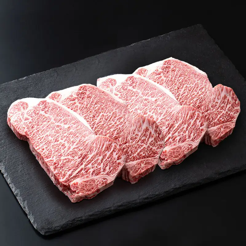 近江牛 厚切り ロース ステーキ 4枚（合計720g）