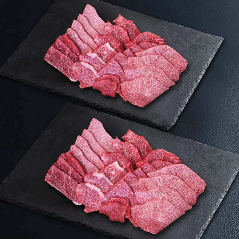 近江牛 焼肉 食べ比べ セットC ( カルビ、モモ、肩みすじ、ロース 750g × 2 )