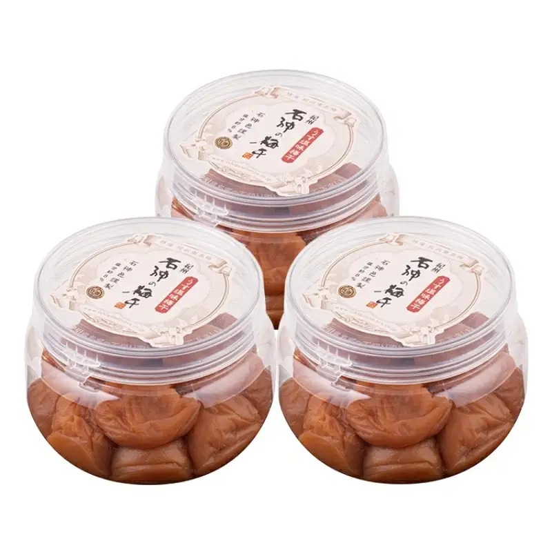 うす塩味梅干（塩分8％） 270g×3 ペット容器  / 和歌山 田辺市 紀州南高梅 南高梅 梅干し 梅干 梅 うめ 肉厚 お米 おにぎり おむすび 焼酎 梅酒 健康 うす塩味  塩分8％ 塩分控えめ 減塩【isg030-1】
