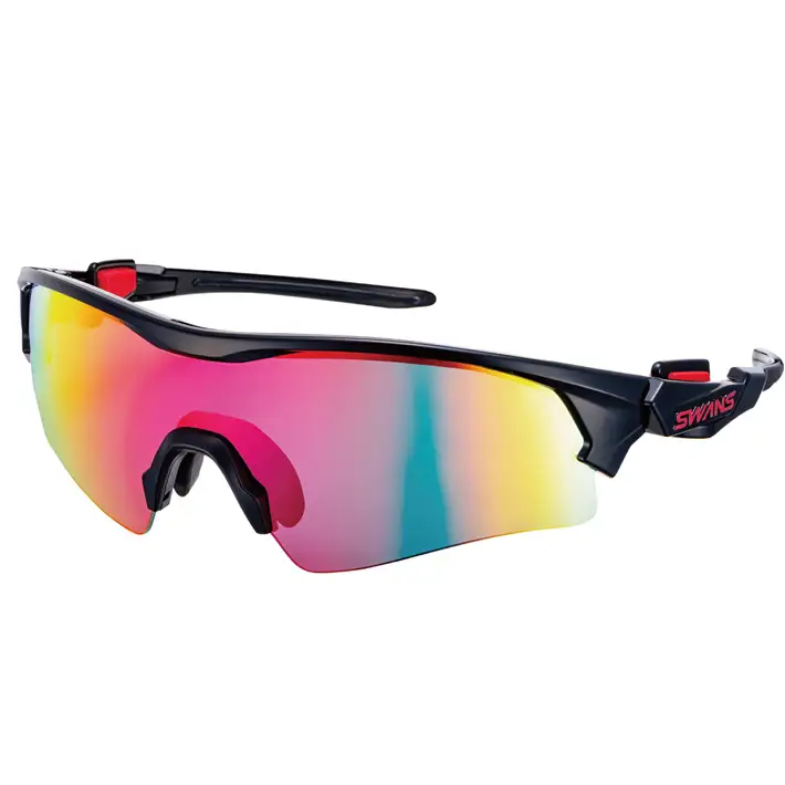 SWANS(スワンズ)スポーツサングラス　FACEONE(フェイスワン） FO-3501 BK