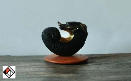 【新潟県無形文化財認定 蝋型鋳金】2024モデル干支「辰」 蝋型鋳金置物 Zodiac「Tatu」[ZI710]