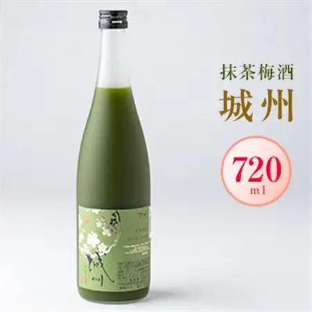 「城州」抹茶梅酒　720ml_酒・アルコール 梅酒  _【1456166】