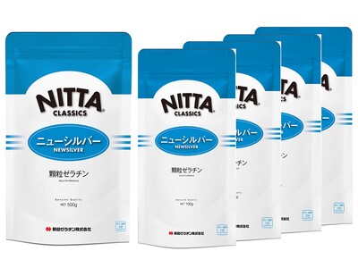 A310 顆粒ゼラチンセット 900g (500g×１袋 100g×４袋)【新田ゼラチン 顆粒タイプ ゼラチン 料理 デザート お菓子作り 国産 業務用 大阪府 八尾】