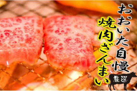 おおいた自慢の焼肉セット計1.1kg/豊後牛カルビ,モモほか _1159R