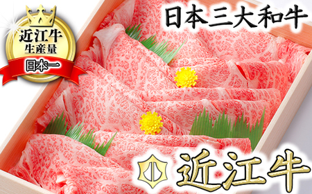 【6月発送分】 極上 近江牛 すき焼き しゃぶしゃぶ 800g 【CB01W-6m】 牛肉すき焼き 近江牛
