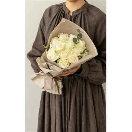 ホシファーム フリルブーケ　ピュア　12本_花・観葉植物  花 _【配送不可地域：離島】【1465241】