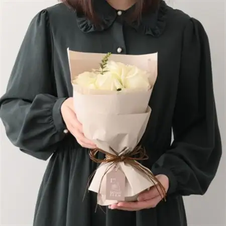 ホシファーム フリルブーケ　ピュア　8本_花・観葉植物  花 _【配送不可地域：離島】【1465246】