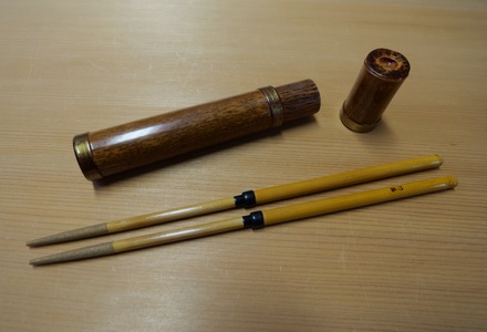 竹甚工房　矢竹（ヤダケ）箸（２本継）2（010_5020）