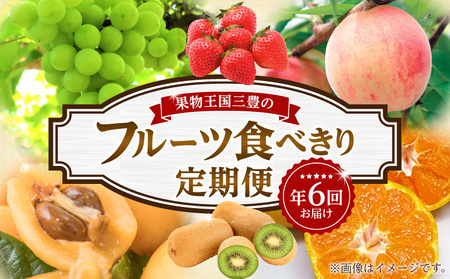 三豊市のフルーツ定期便年間6回