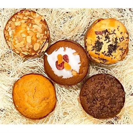【無地熨斗】地球屋プレミアム　5種類のマフィン×各1個　計5個セット_菓子・スイーツ 焼き菓子  _【配送不可地域：離島】【1130793】