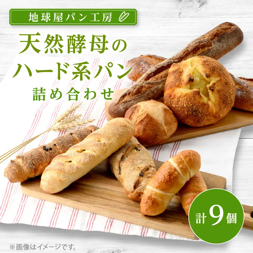 地球屋ハード系パンの詰め合わせ_ パン  ぱん_【配送不可地域：離島】【1221434】