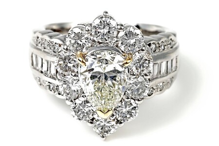 【ふるなび限定】【一点もの】ダイヤモンド（1.506ct）プラチナリング　R73　K05104-H　FN-Limited-SP