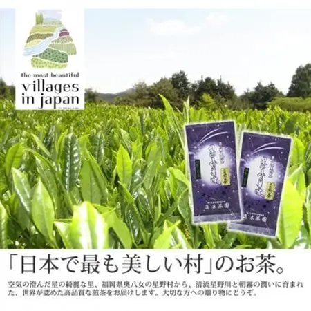 奥八女星野村 深蒸し高級煎茶(深蒸し茶)100g×2袋_飲料・ドリンク 八女茶 茶 日本茶_【1463198】