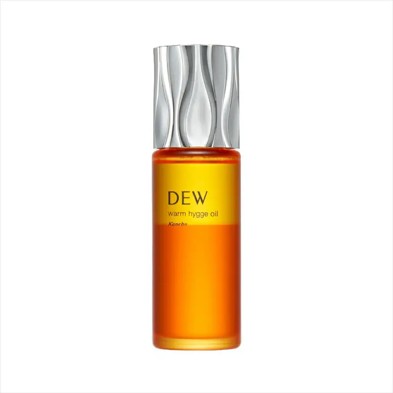DEW　ウォームヒュッゲオイル【美容 化粧品 コスメ 人気　スキンケア　美容液　温感　マッサージ　オイル　保湿 潤い うるおい　ハリ ツヤ肌 ヒアロソフト ヒアルロン酸　スクワラン　オレンジ ジンジャー　ティー　神奈川県 小田原市 】