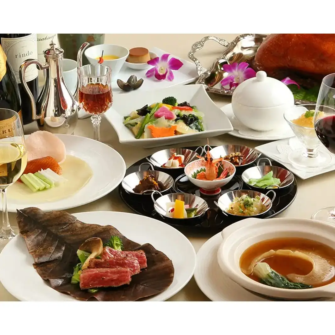 【中国料理 礼華】《ディナー》【ペアディナー】天山コース 2名様分(ぐるなびセレクション) 0025-040-S05