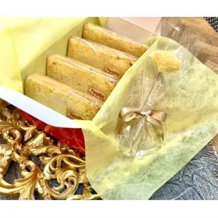 枚方市　米粉のシフォンケーキ　4カット入り_菓子・スイーツ ケーキ    菓子・スイーツ 焼き菓子  _【配送不可地域：離島】【1446064】