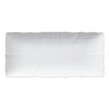 ノリタケ【シェール ブラン】27cm長角皿【1472141】