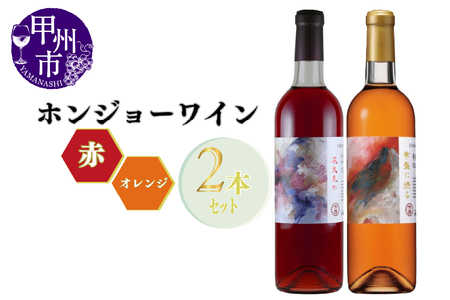 ワイン ホンジョーワイン赤・オレンジ飲み比べセット（MG）B19-650