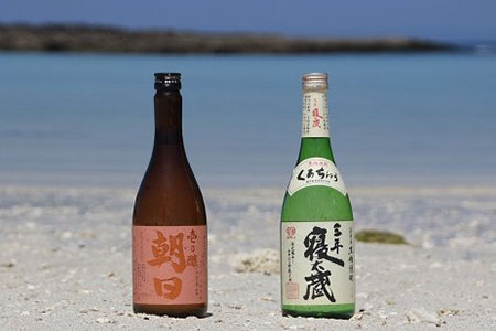 黒糖焼酎２本セット(壱乃醸朝日・三年寝太蔵)Ｂ-⑰