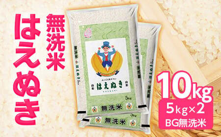 無洗米はえぬき10kg(BG無洗米) F2Y-3921