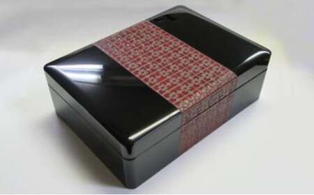 ［高岡漆器］ 文庫 小花紋 雑貨 日用品 文房具 工芸品  FAD-1237
