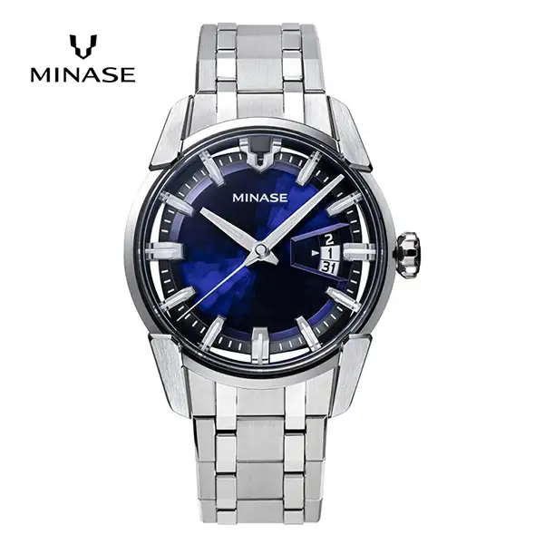 MINASE時計 DIVIDOブレスレットタイプ（VM14-M01NBL-SSB） 腕時計 腕時計 【協和精工株式会社】[F11901]