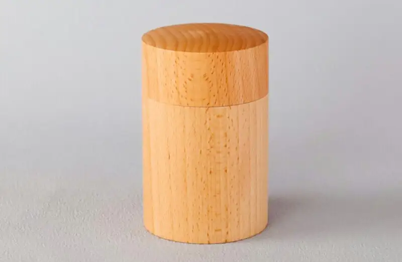 ブナ 茶筒 【 お茶用品 神奈川県小田原市 茶筒 茶筒】