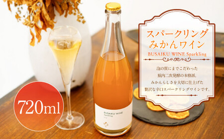 スパークリングみかんワイン BUSAIKU WINE Sparkling 720ml