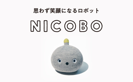 パナソニック ニコボ オナラや寝言も　思わず笑顔になるロボット（ストーングレー）｜ Panasonic ロボットNICOBO 電化製品 家電 プレゼント ギフト 新生活 一人暮らし