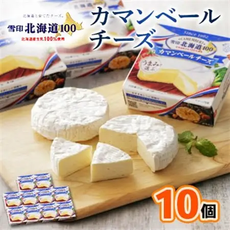 雪印北海道 カマンベールチーズ 1箱(90g×10個入り)_卵・乳製品 チーズ  _【配送不可地域：離島】【1476011】