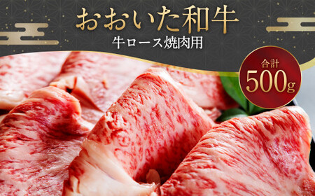 093-1016 おおいた和牛 牛ロース焼肉用 500g 