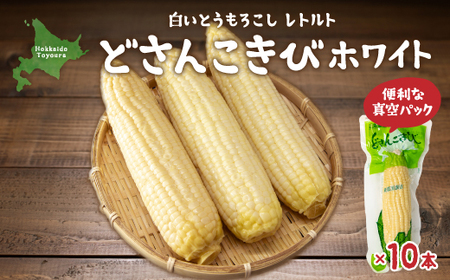 どさんこきびホワイト10本 北海道産 