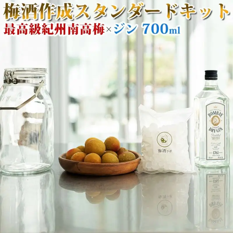 梅酒作成スタンダードキット（ジンベース）  umslabo009A【umslabo009A】