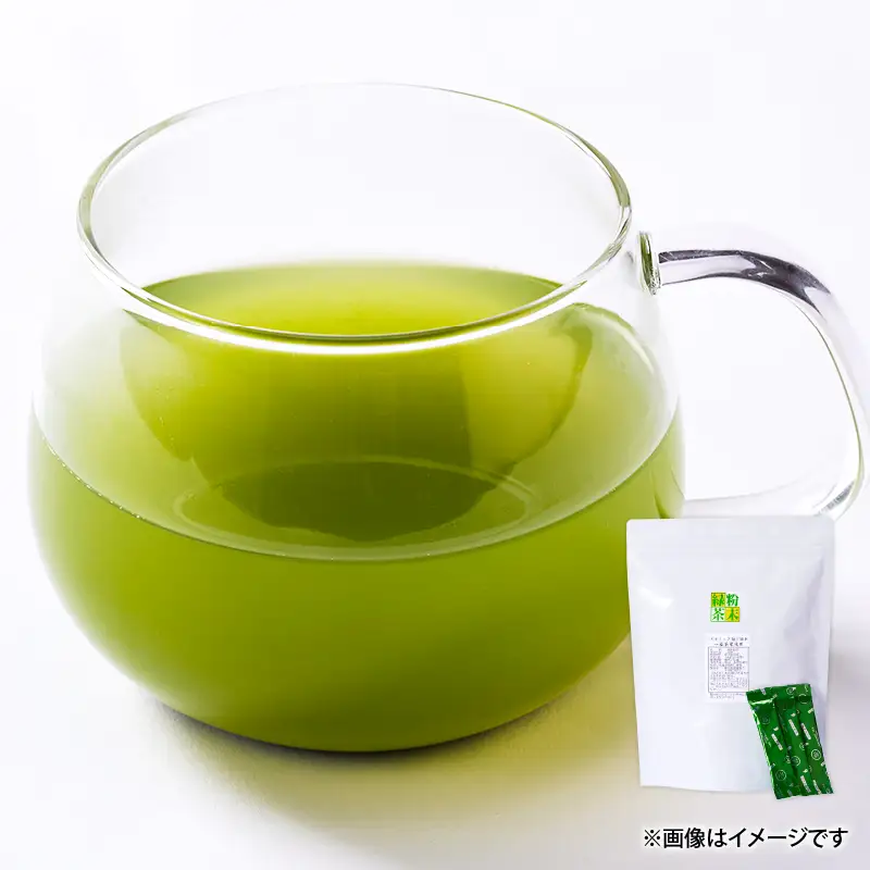 1973 鹿児島県産 粉末 緑茶 スティック 50本 KN028-004-01 茶