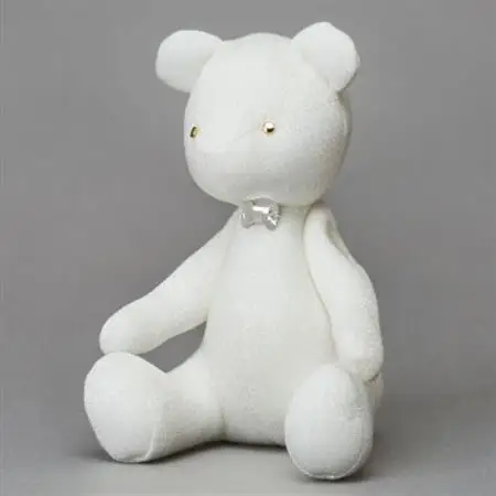 TRCOLUMで制作したテディベア「えんとくん　Originals」(ホワイト)【1225082】