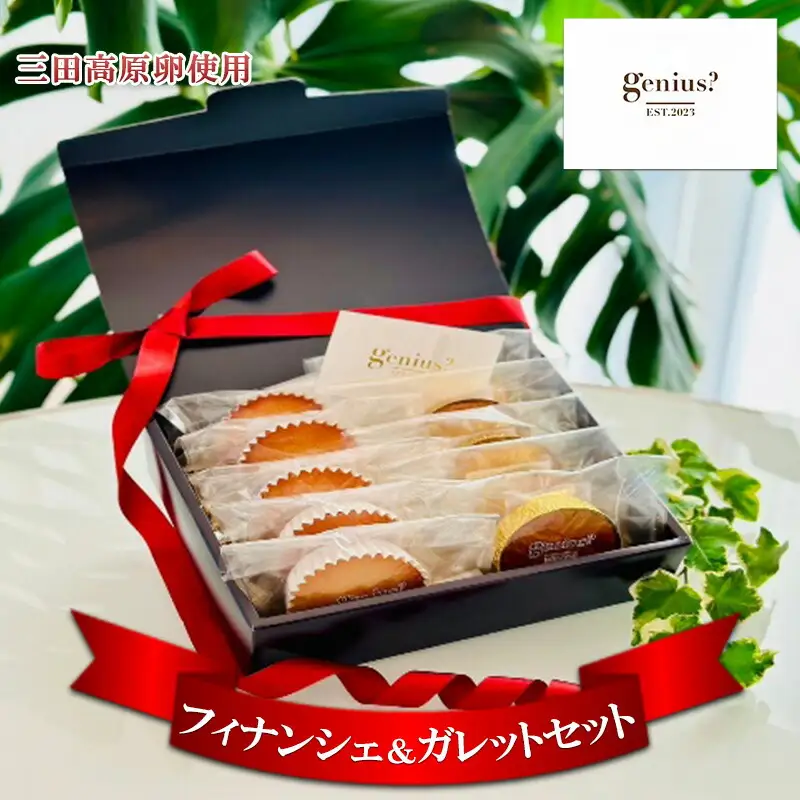【ふるさと納税】 焼き菓子 フィナンシェ＆ガレットセット ( 三田高原卵使用 ガレットデロア 5個 / フィナンシェ 5個 )洋菓子 焼き菓子 ヘルシー スイーツ ギフト 贈答 お菓子 おやつ  送料無料 兵庫県 三田市 [3d28bae530004]