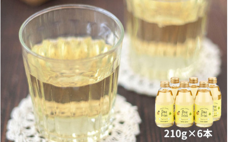 うめドリンク　ストレートタイプ210g×6本 / 紀州南高梅 梅果汁 うめジュース 梅 和歌山 田辺市 【umk006】