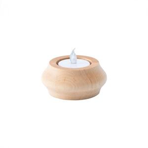 【ギフト用】旭川家具　コサイン　キャンドルホルダーBAUM　メープル_03278