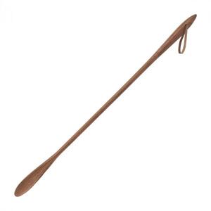 【ギフト用】旭川家具　コサイン　靴べら(Ｌ) ウォルナット_03293
