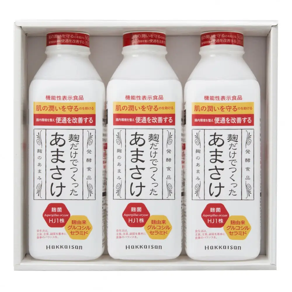 八海山 麹だけでつくったあまさけ 825g 3本セット
