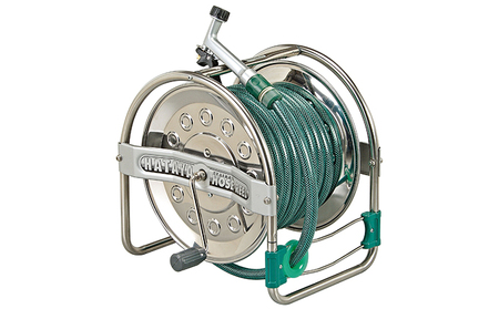 ステンノホースリール　SSD-20 日用品 散水用品 